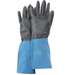 Chem Master® CHM Rolled Neoprene/Natural Rubber Chemical Resistant Glove, Large, Blue/Black  12 DZ/CA
